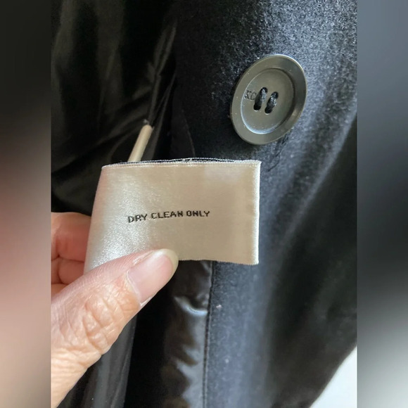 Kenneth Cole double breasted wool blend jacket Sz S - Picture 9 of 13